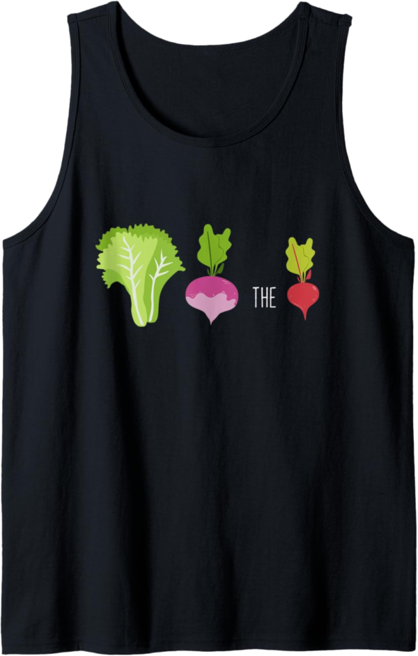 Vegetarian Let Us Turn Up The Beat Vegan Tank Top - Image 2